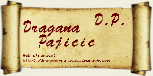 Dragana Pajičić vizit kartica